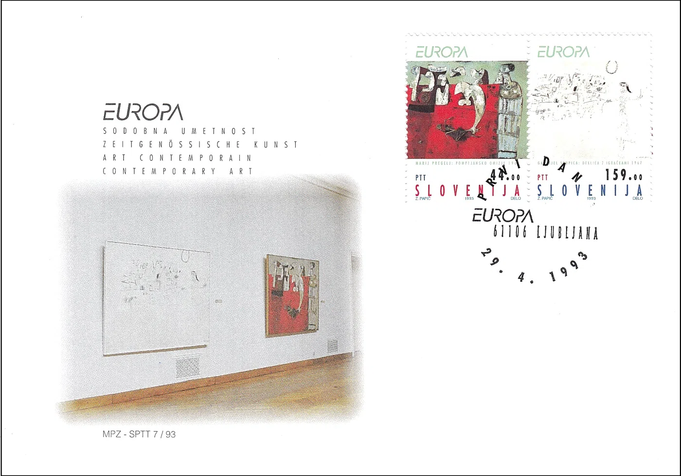 EUROPA 1993 - SODOBNA UMETNOST